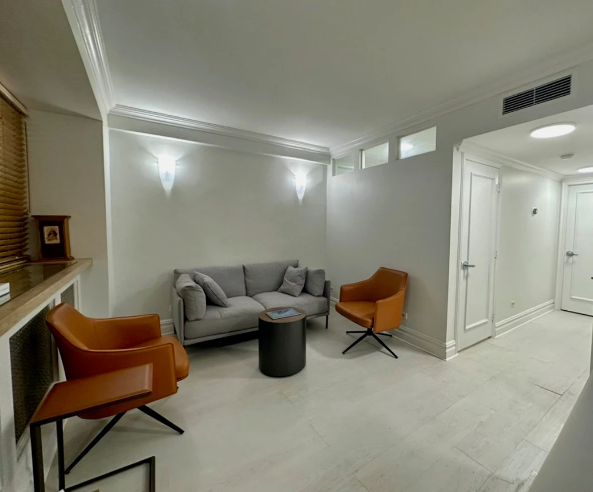 Exam room with modern equipment